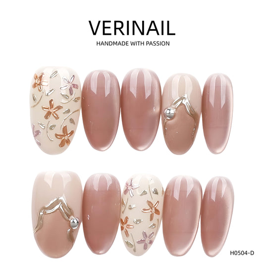 Press On Nails Color Nude DL04