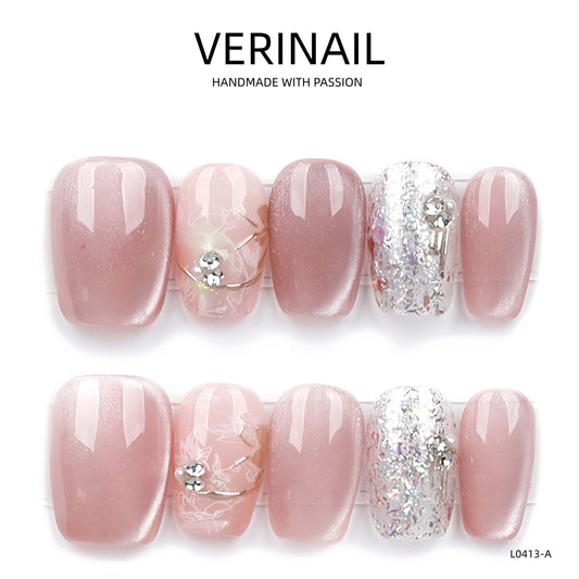Press On Nails Color Nude DL06