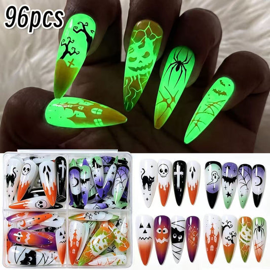 Glowing Nails Press On Nails PDD Style 5