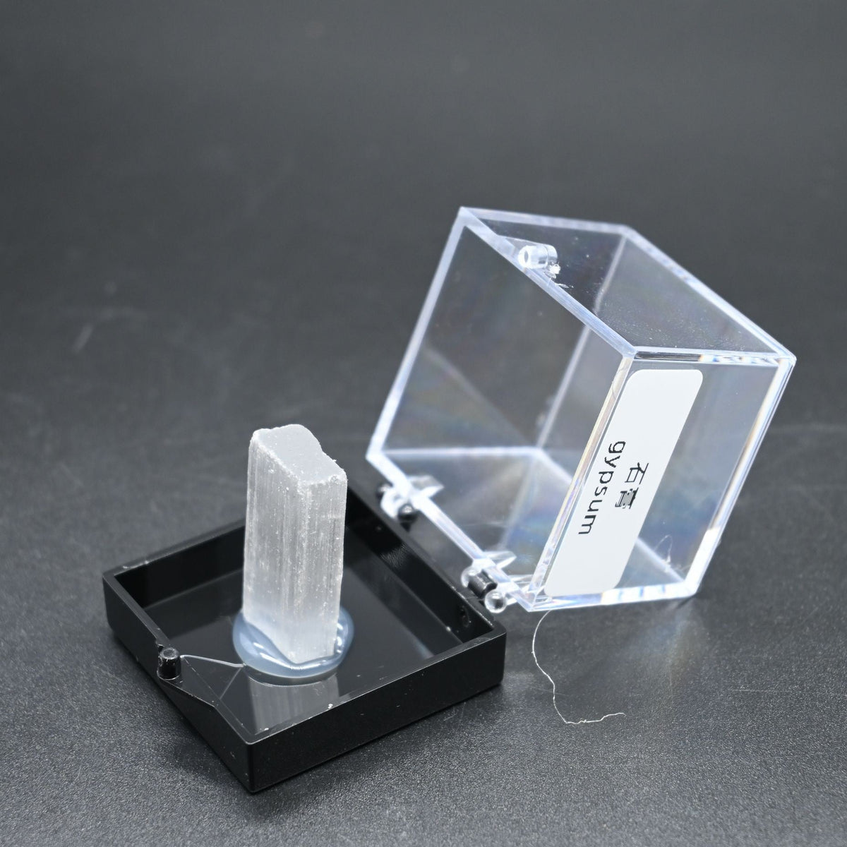 Micro Mineral Box Raw Crystal Gemstone Collection Box