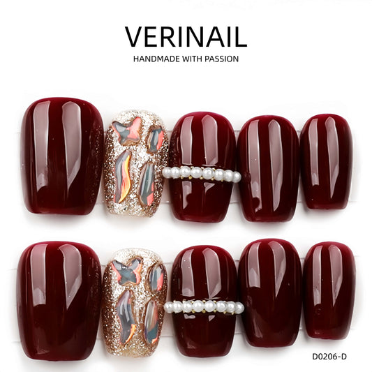 Press On Nails Square-Long SL004