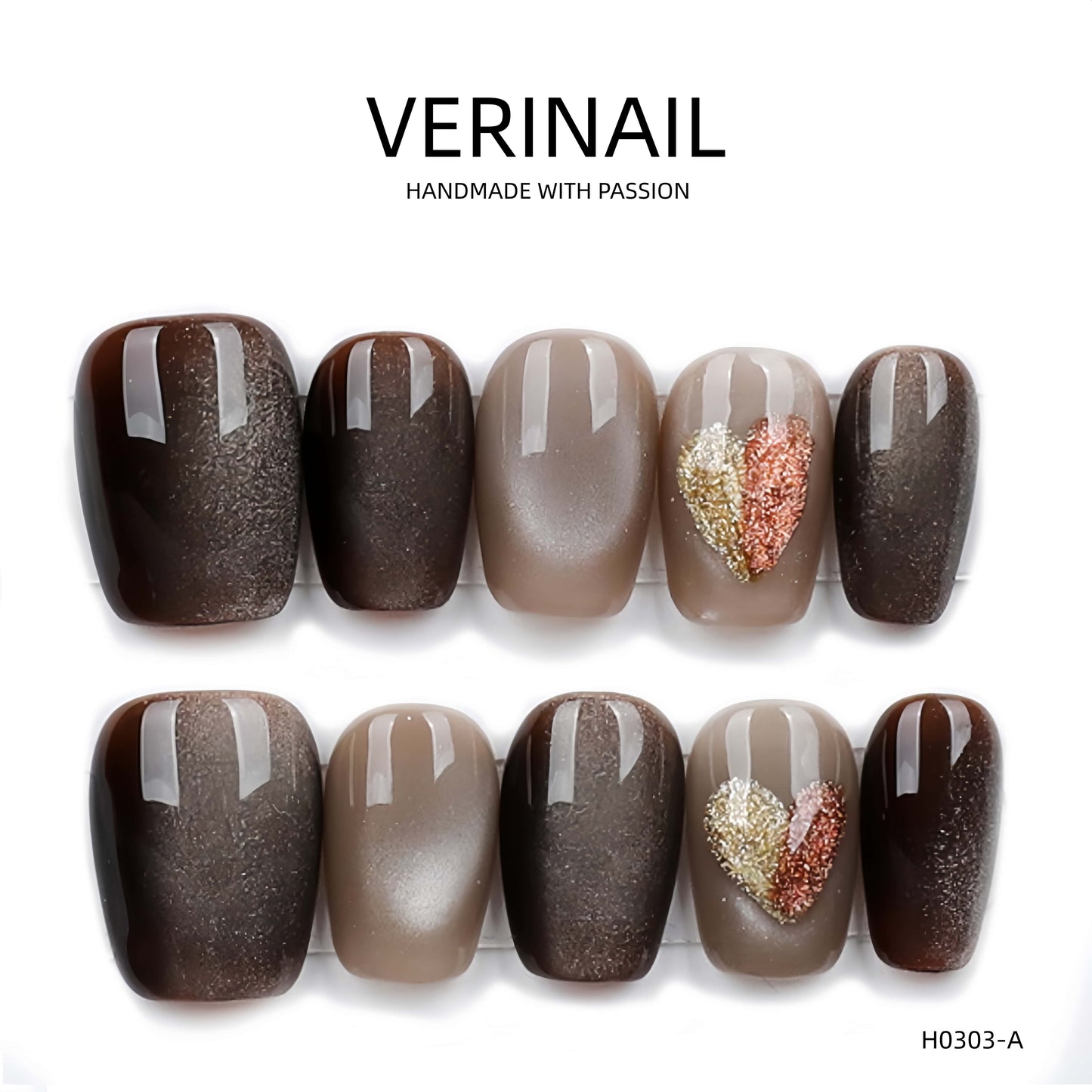 Press On Nails Ballerina- Short BS01