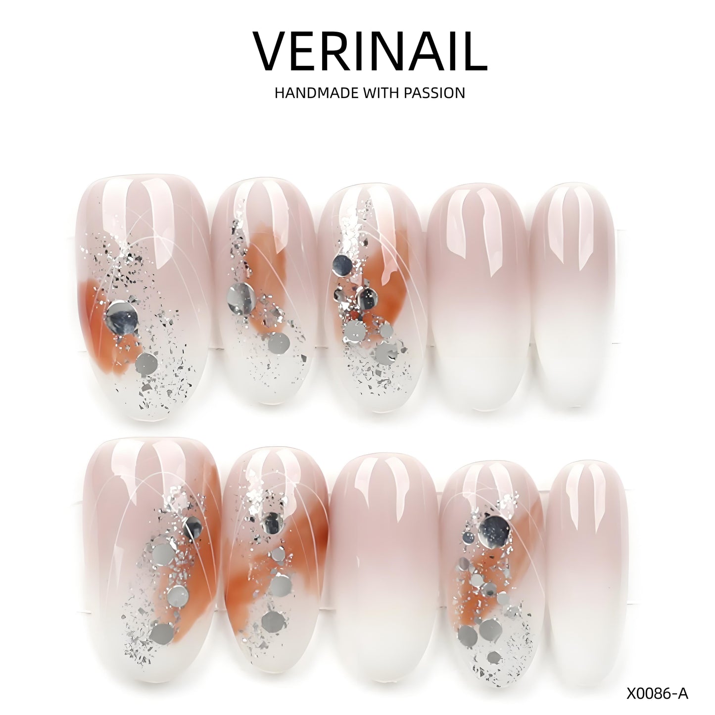 Press On Nails Oval-Long OL06