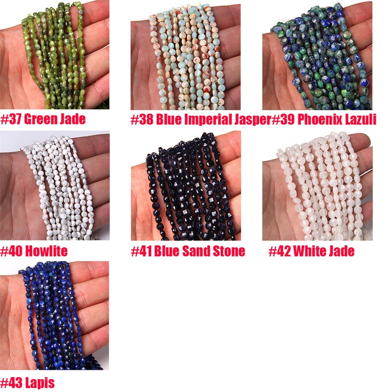 6mm Faceted Coin Round Beads Natural Gemstone Beads for Diy Jewelry Making Aquamarine/Amazonite/Agate/Crystal Coin Cut Beads 15"