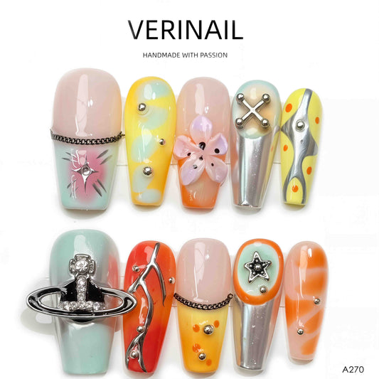 Press On Nails WEALTH DL01