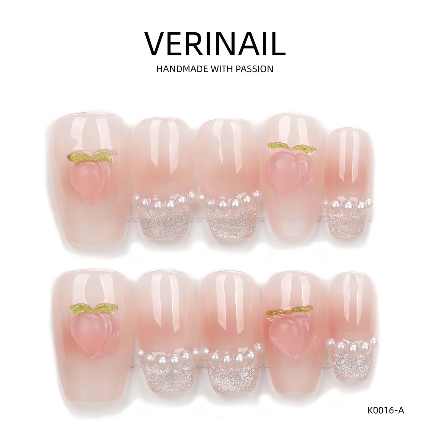 Press On Nails Color Nude DL05