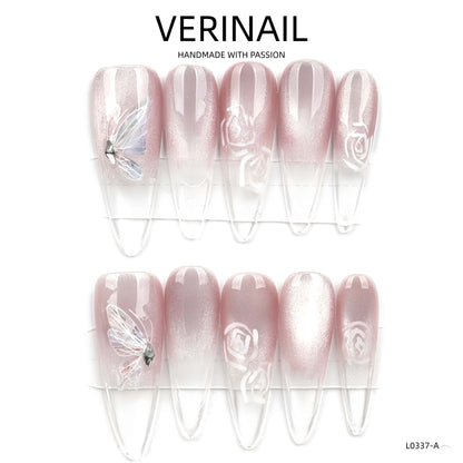 Press On Nails Color Pink CP03