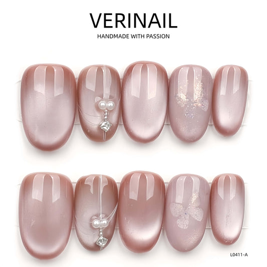 Press On Nails Color Nude DL06