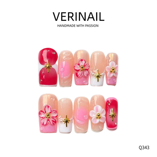 Press On Nails Color Nude DL08
