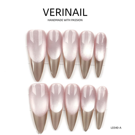 Press On Nails Color Pink CP03