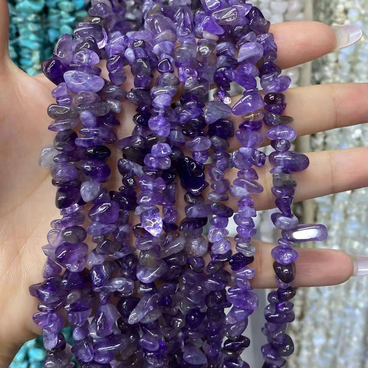 Freeform Chip Beads 3-8mm Gemstone/Quartz/Jasper/Agate