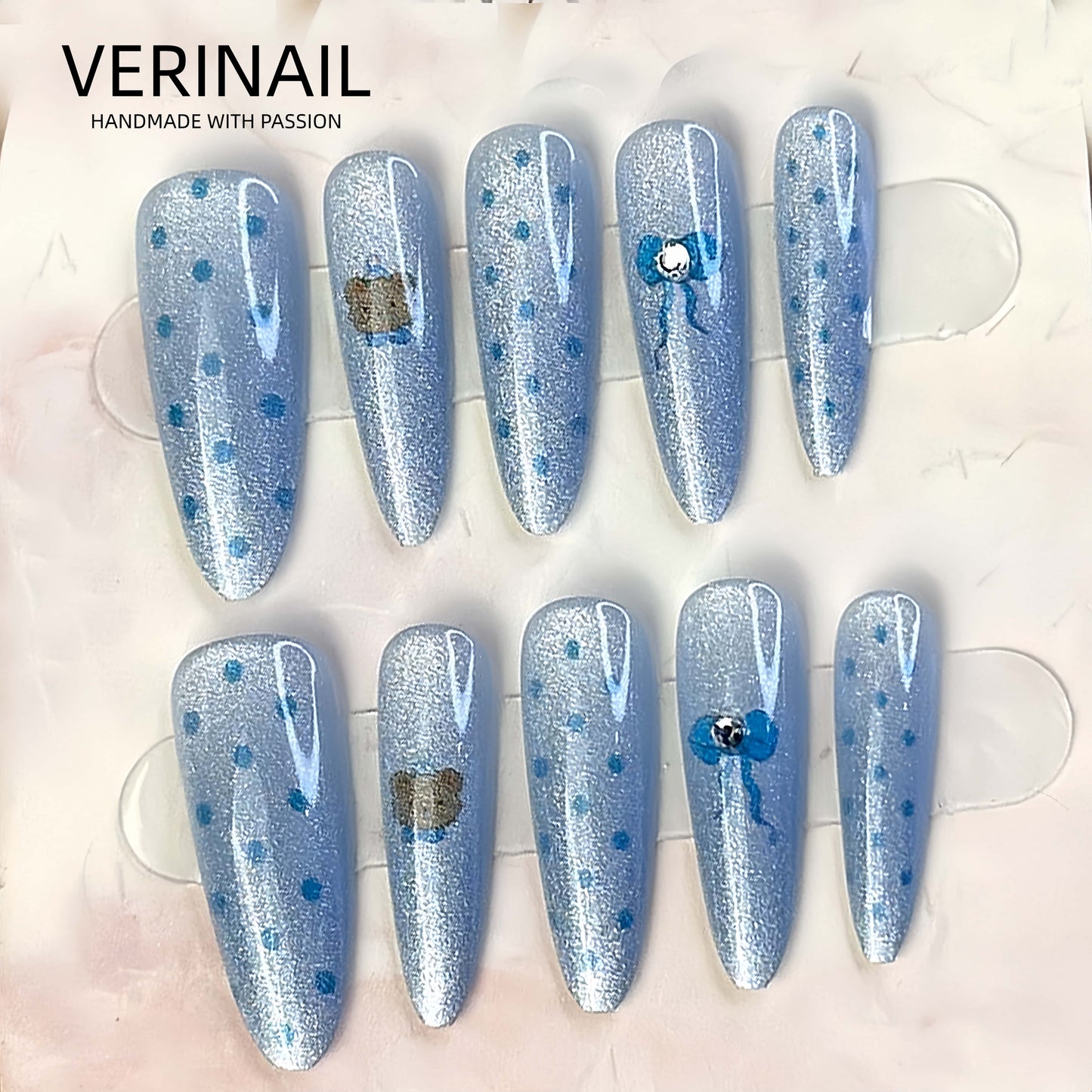 Press On Nails Color Jade PDD01