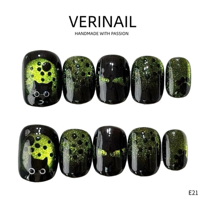Press On Nails Color Black DL03