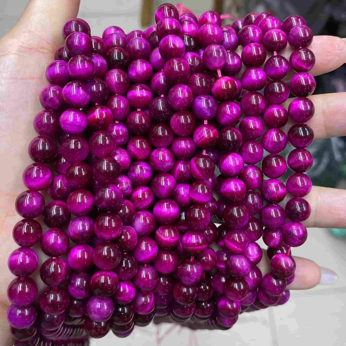 Colorful Tiger Eye Beads 4mm/6mm/8mm/10mm
