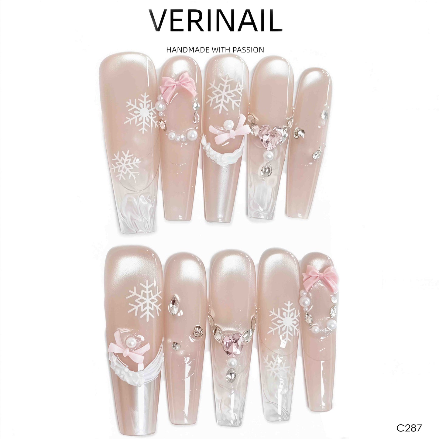 Press On Nails Valentine's Day DL02