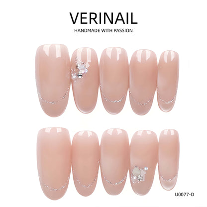 Press On Nails Color Nude DL09