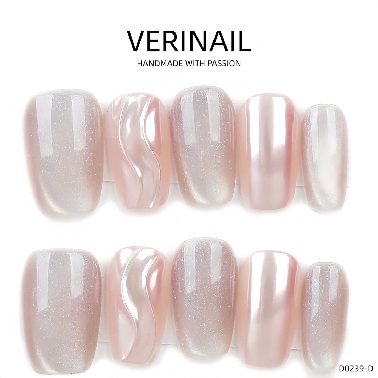 Press On Nails Color Nude DL02