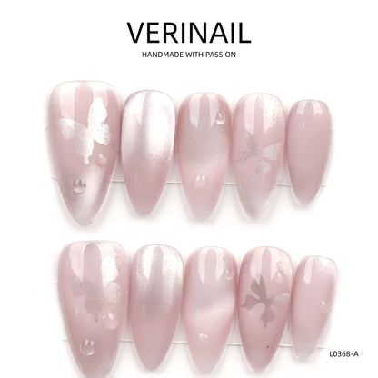 Press On Nails Color Pink CP03