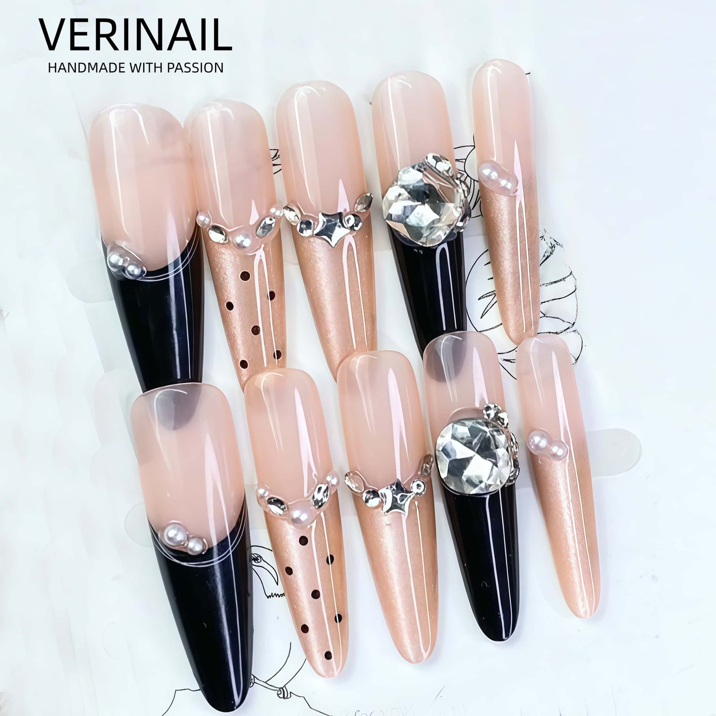 Press On Nails Valentine's Day PDD01