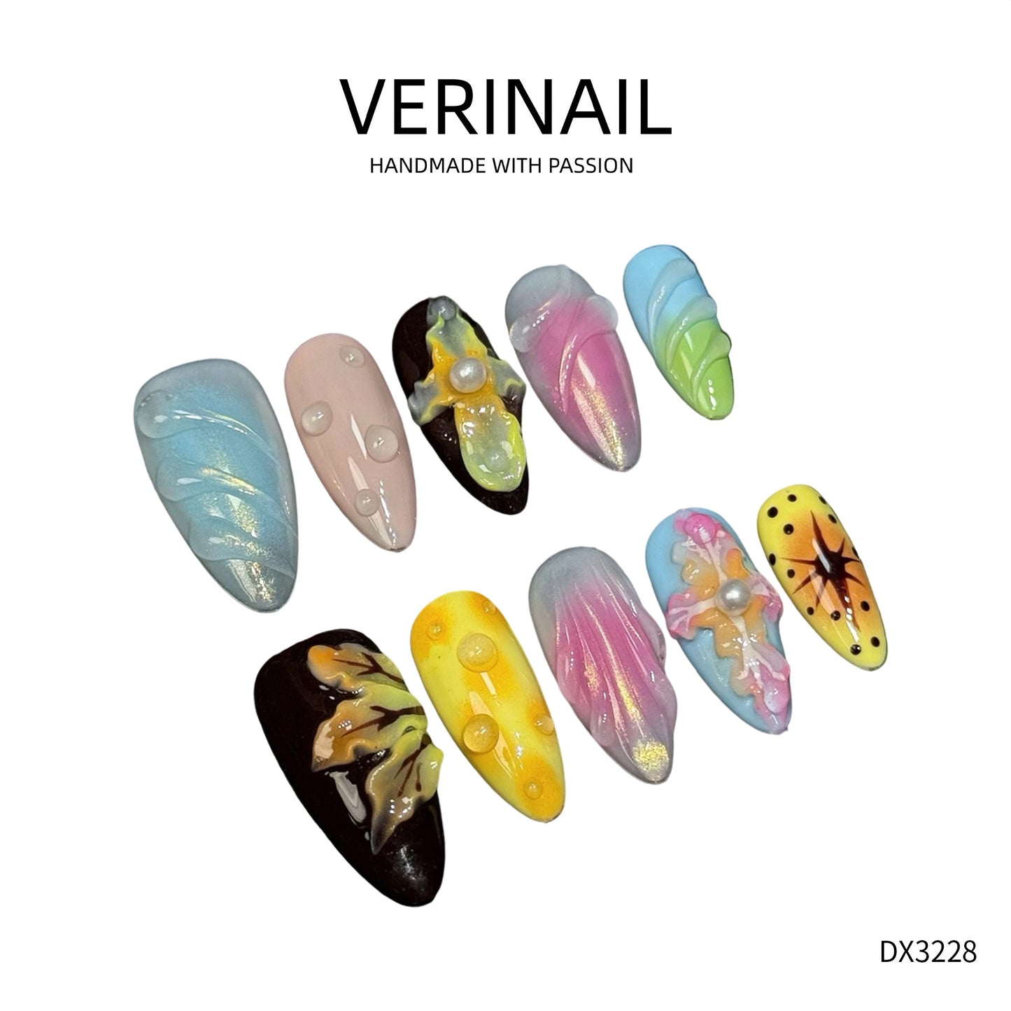 Press On Nails WEALTH DL02
