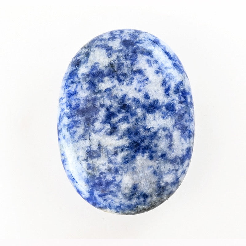 Oval Palm Stone, Polished Oval Gemstone Pocket Palm Stone Gift