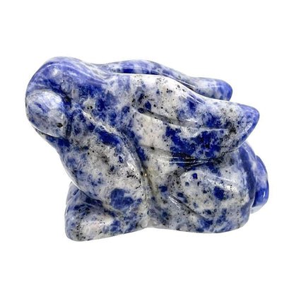 Rabbit Statue Hand Carved Animal Figurine