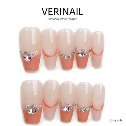 Press On Nails Color Nude DL05
