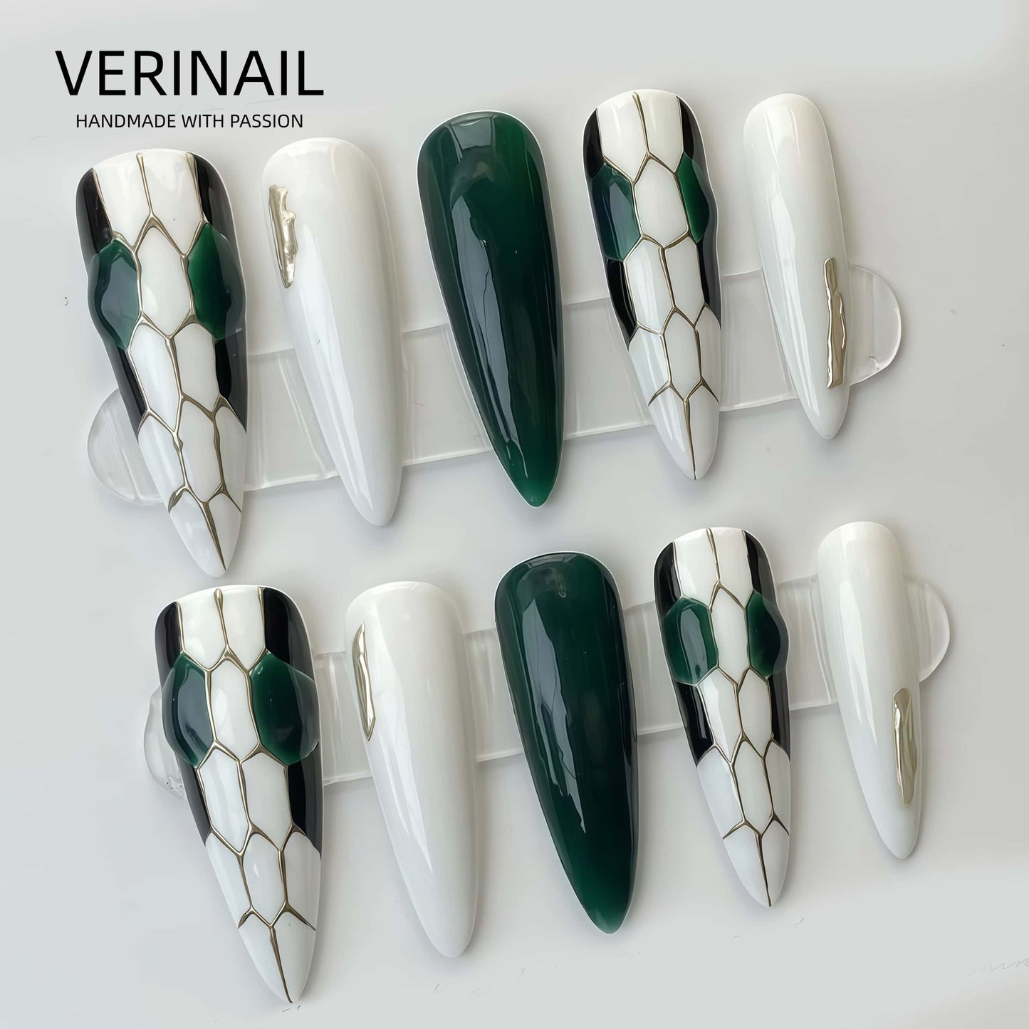 Press On Nails Color Jade PDD01
