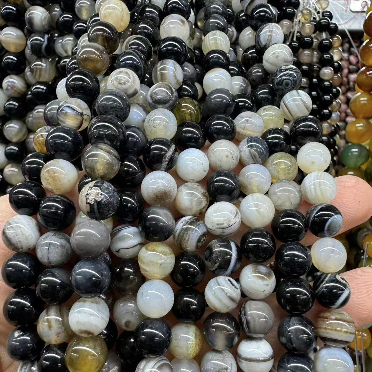 $2.5--8mm #2 Semi- Precious beads Free Shipping
