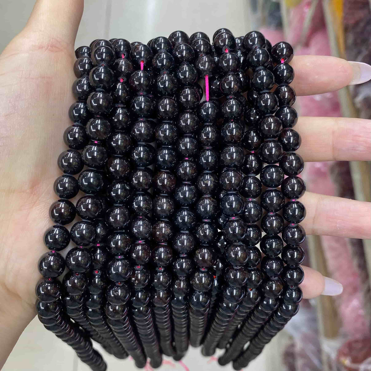 Wholesale Gemstone Beads 4mm 6mm 8mm 10mm 12mm-Loose Bead -Free Shipping （I）