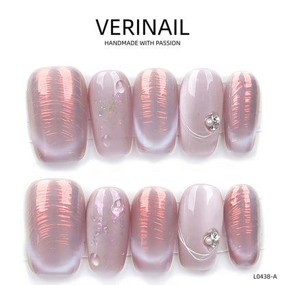 Press On Nails Color Nude DL06