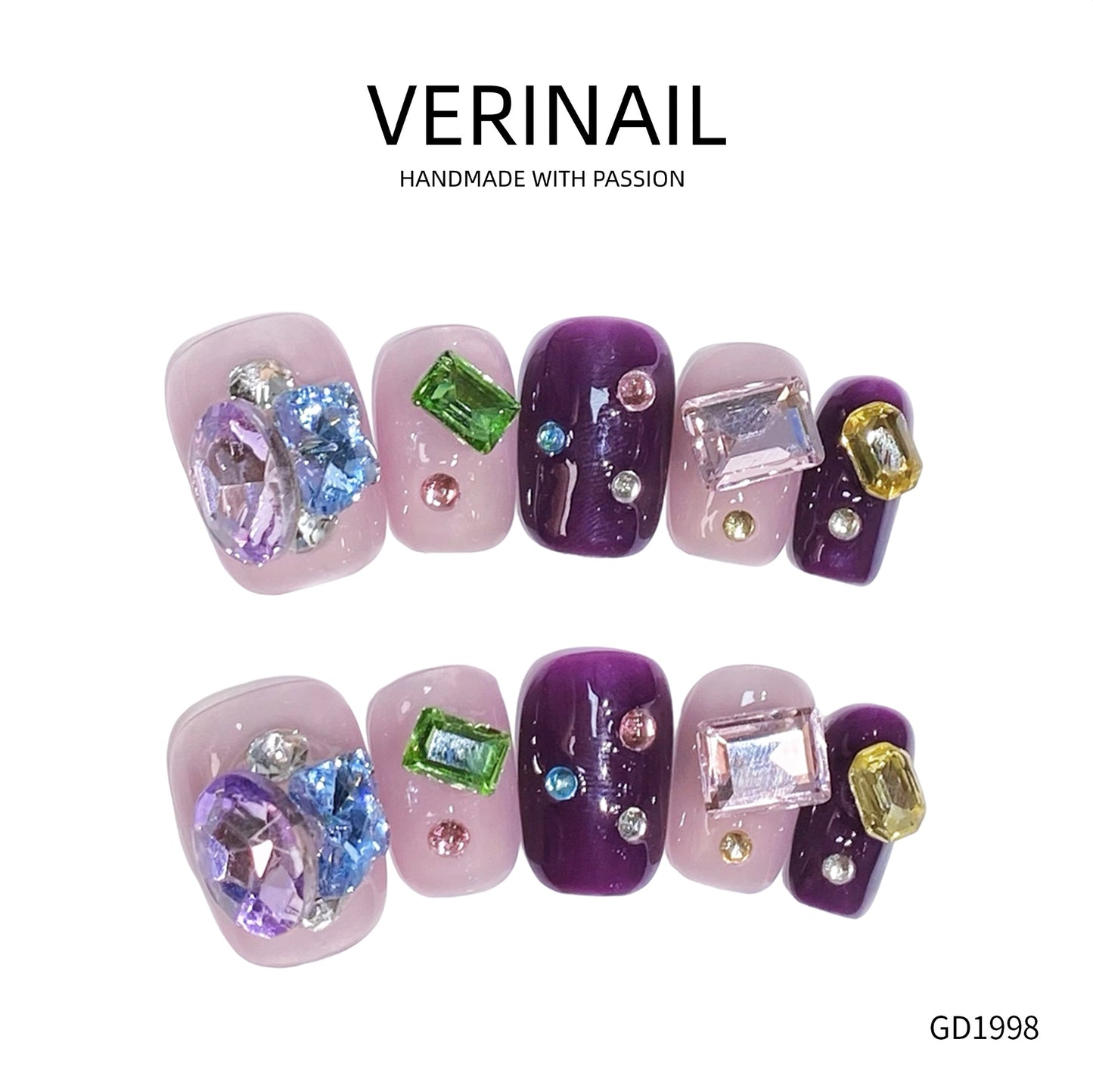 Press On Nails  LUCK DL01