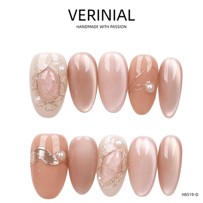 Press On Nails Color Nude DL04