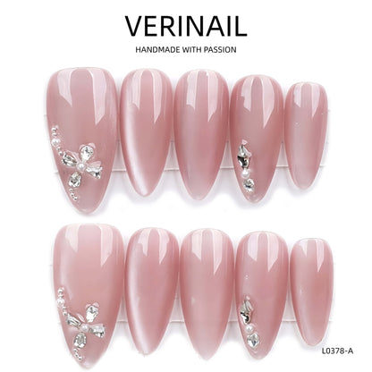Press On Nails Color Pink CP03