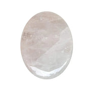 Oval Palm Clear Quartz