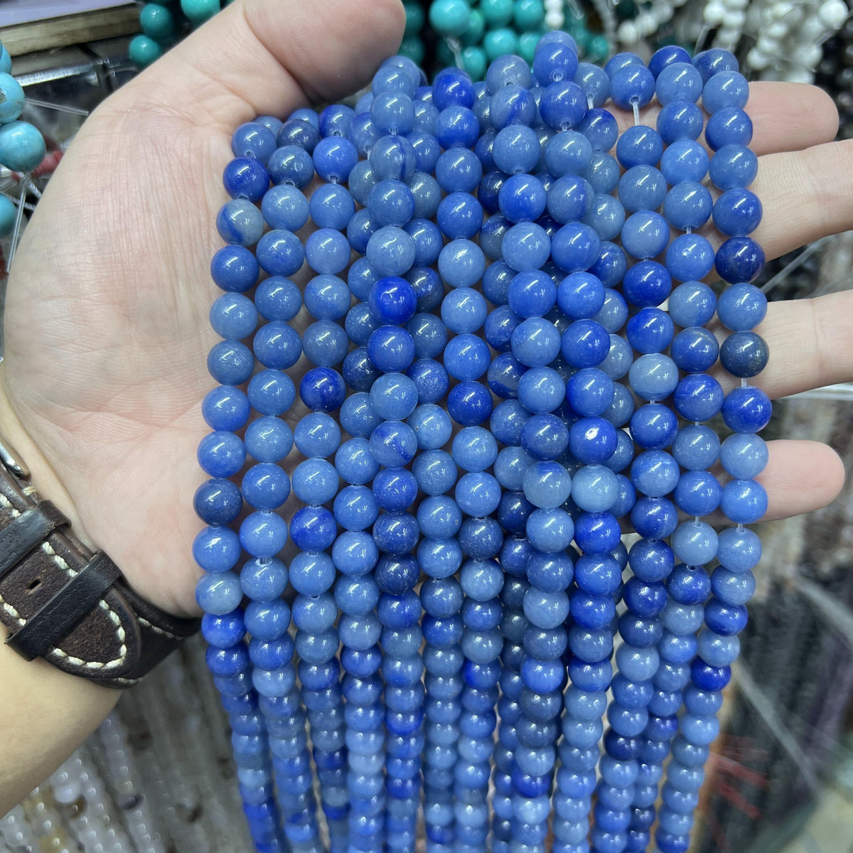 $2.5--8mm #2 Semi- Precious beads Free Shipping