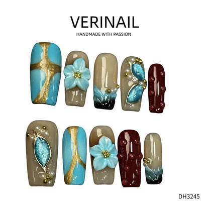 Press On Nails Color Jade DL01