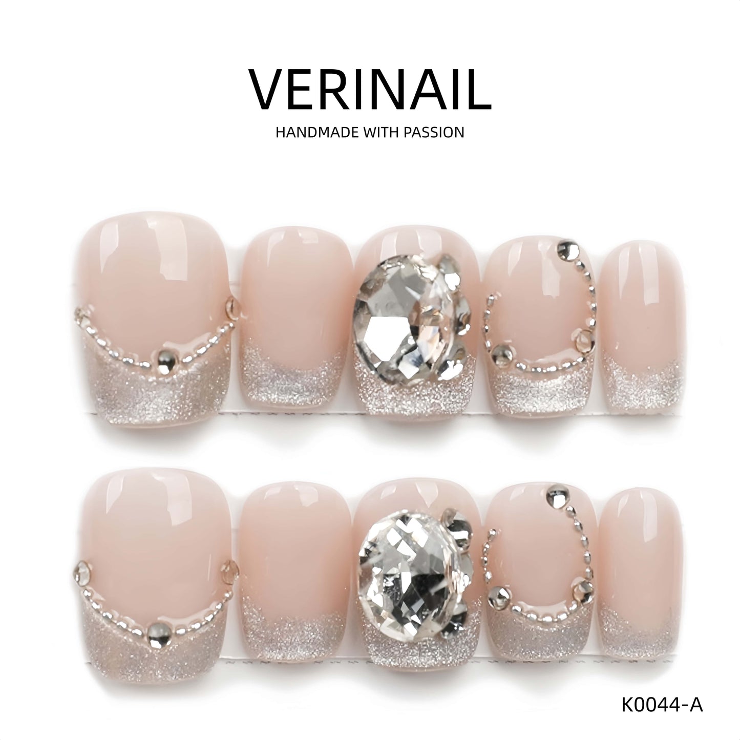 Press On Nails Color Nude DL05