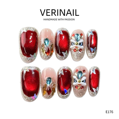 Press On Nails Christmas-DL01