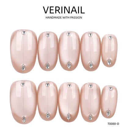 Press On Nails Color Nude DL08