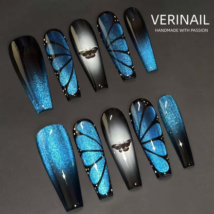 Press On Nails Color Black PDD01