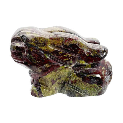 Rabbit Statue Hand Carved Animal Figurine