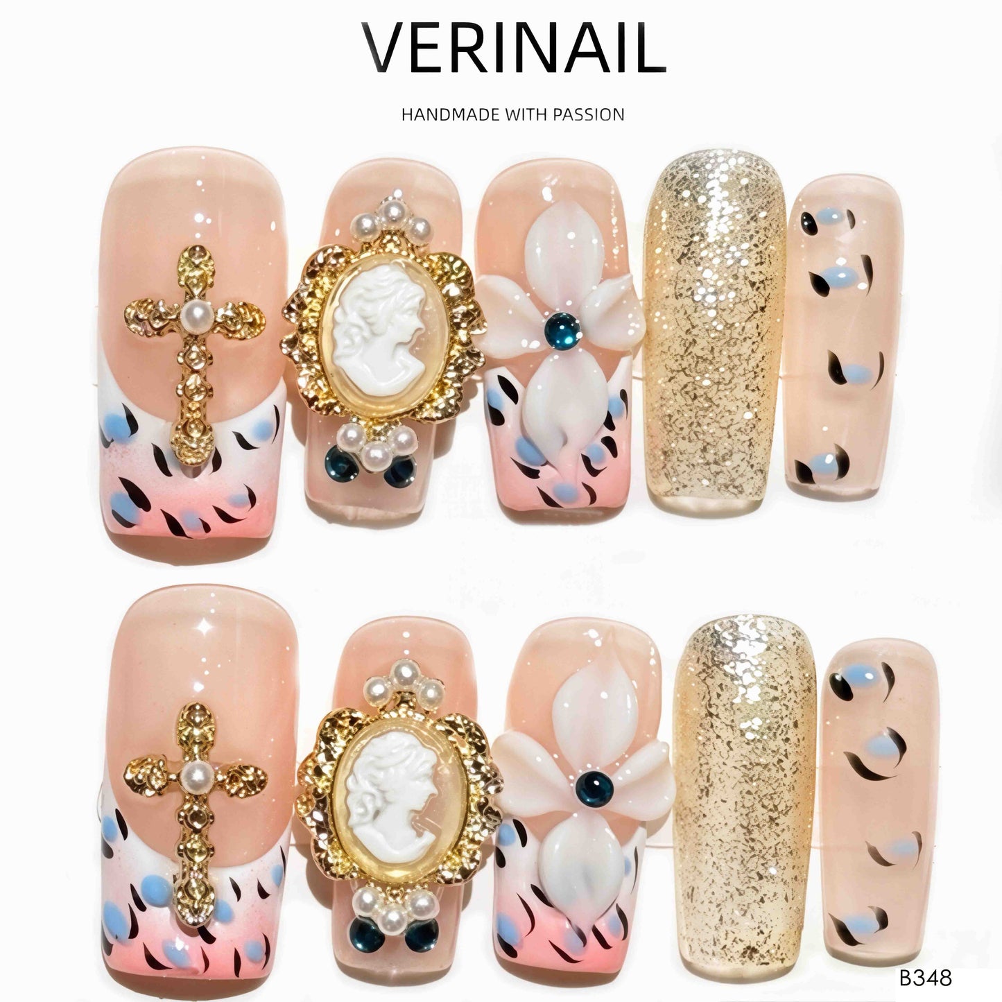 Press On Nails WEALTH DL01