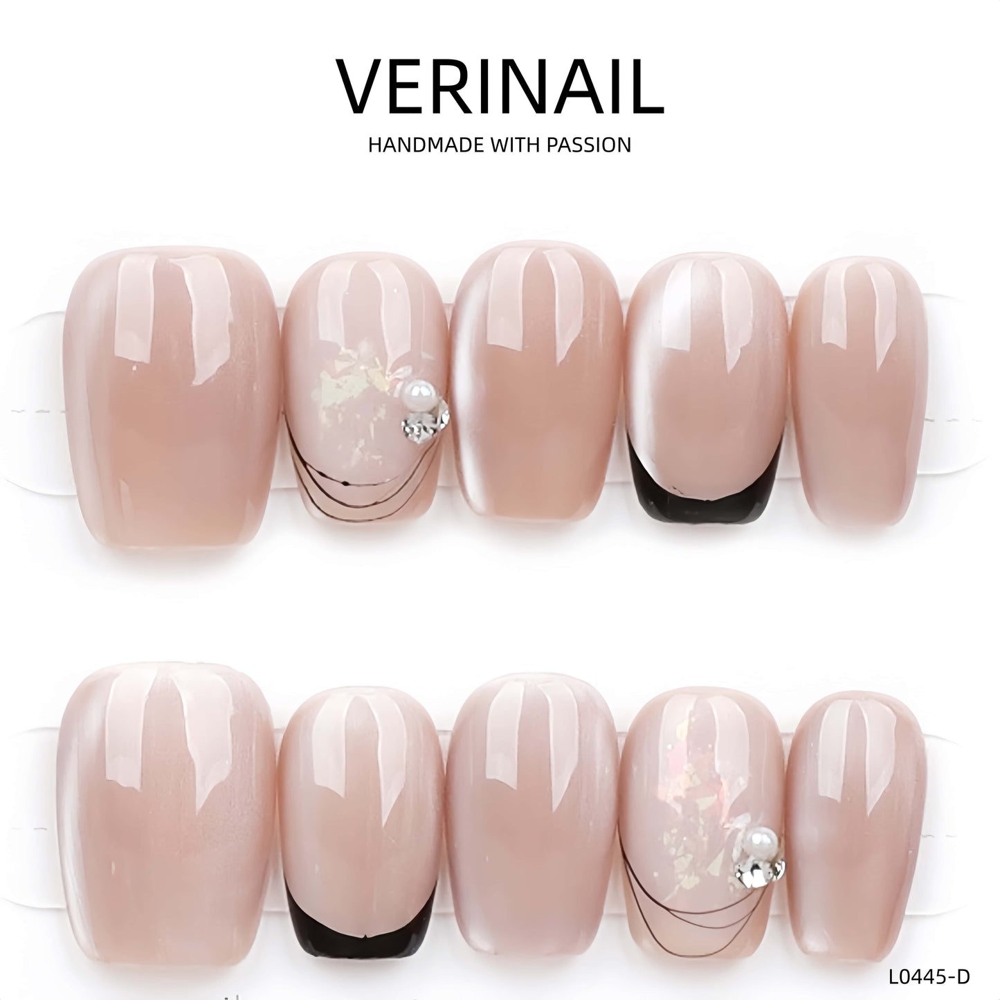 Press On Nails Color Nude DL06