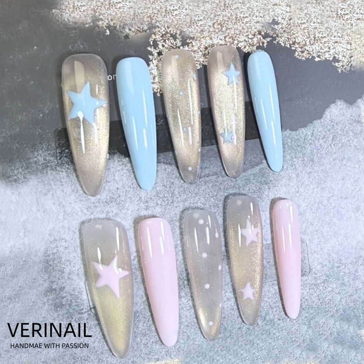 Press On Nails Color Jade PDD01