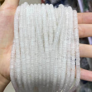 Heshi Shape Clear Quartz Beads