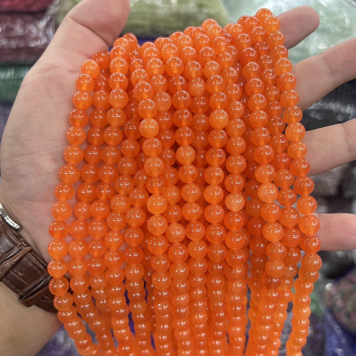 $2.5--8mm #2 Semi- Precious beads Free Shipping