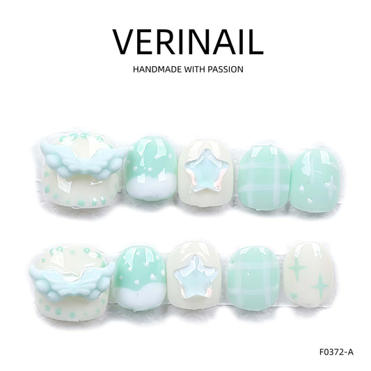 Press On Nails Color Jade DL01