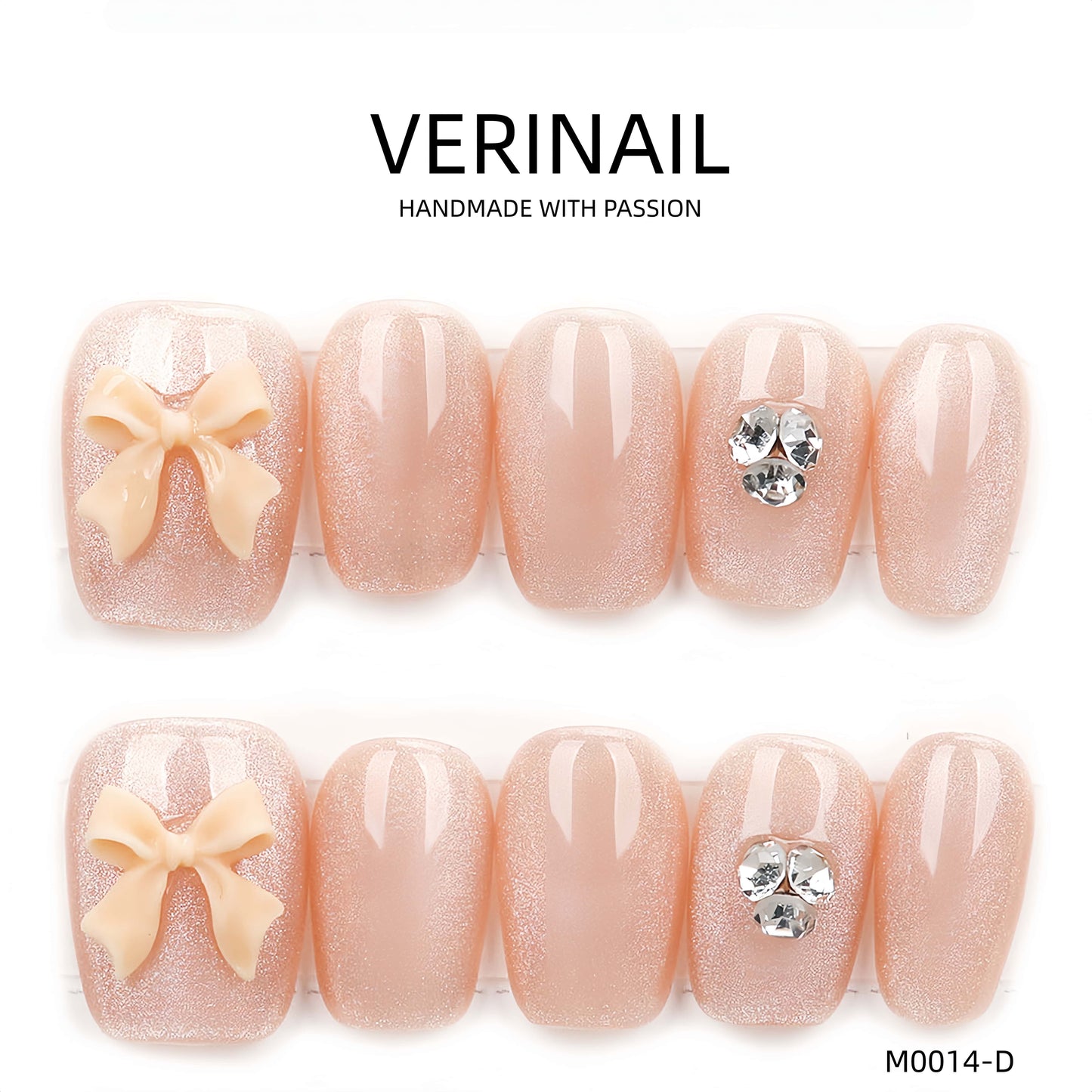 Press On Nails Color Nude DL07
