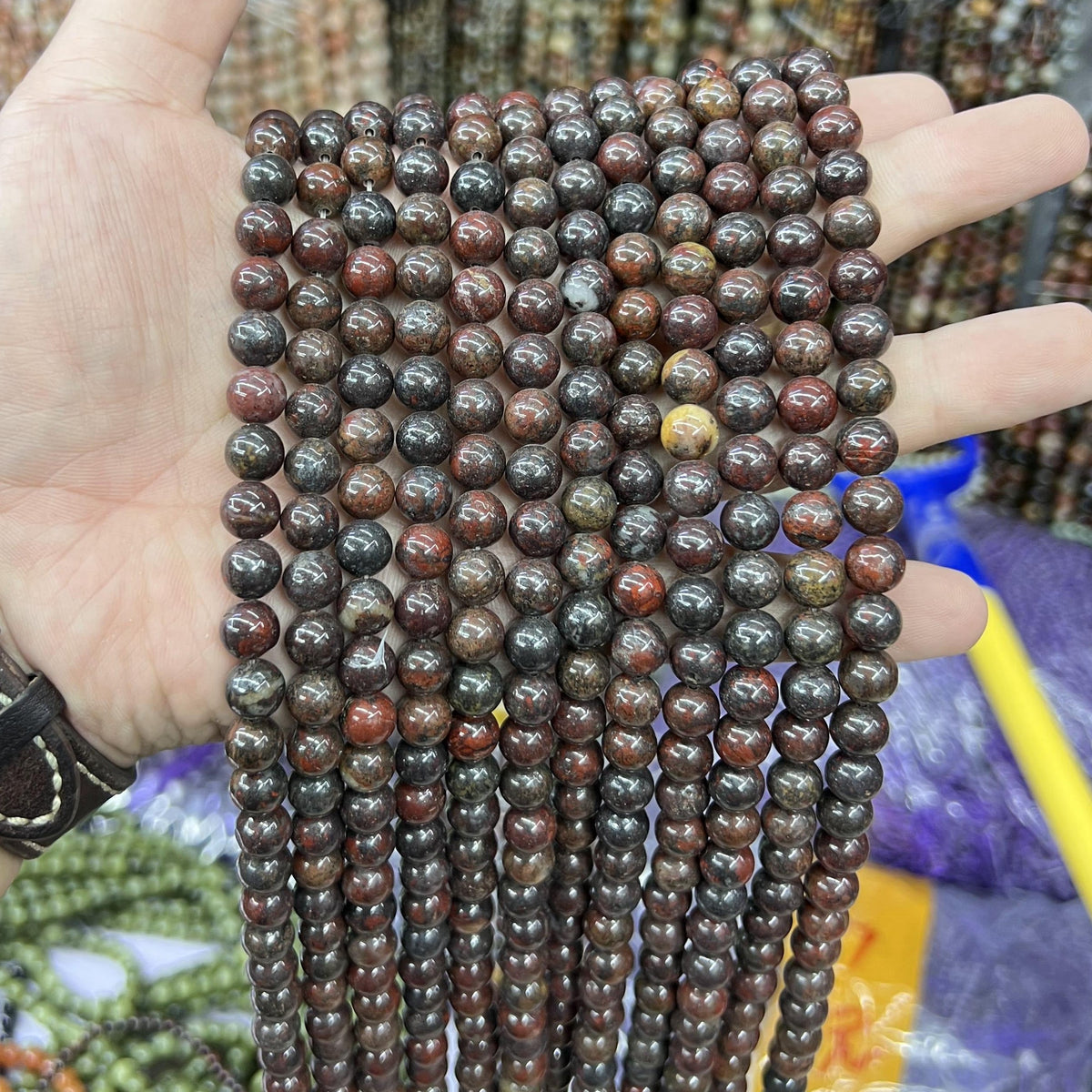 $2.5--8mm #2 Semi- Precious beads Free Shipping